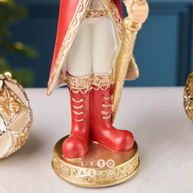 Декоративный подсвечник Гвардеец Фидель - Golden Crown Royal 28 см Goodwill (Гудвилл)