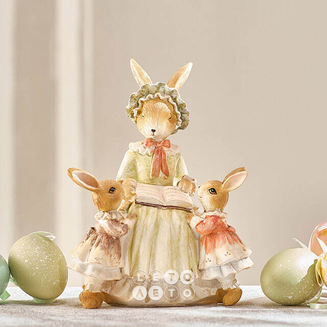 Декоративная фигурка Rabbit Family - Сказка на ночь 19 см Goodwill