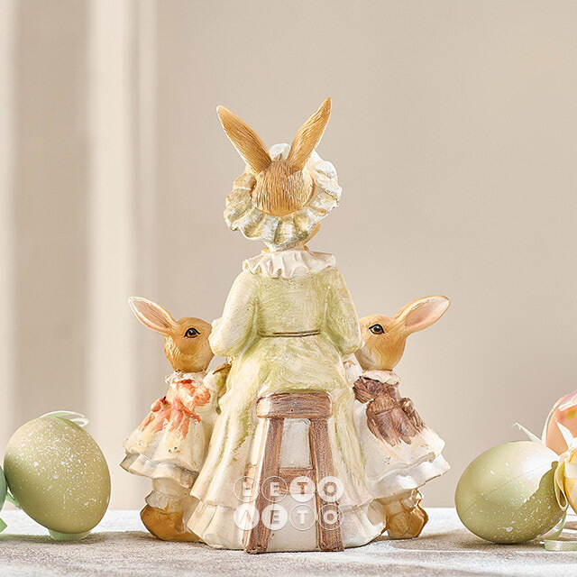 Декоративная фигурка Rabbit Family - Сказка на ночь 19 см Goodwill