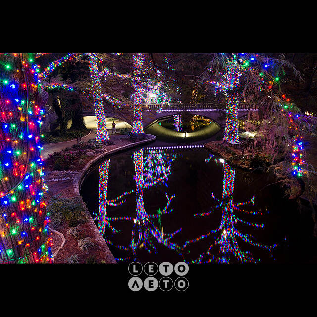 Гирлянды на дерево Клип Лайт Quality Light 100 м, 1000 разноцветных LED ламп, черный ПВХ, IP44 BEAUTY LED