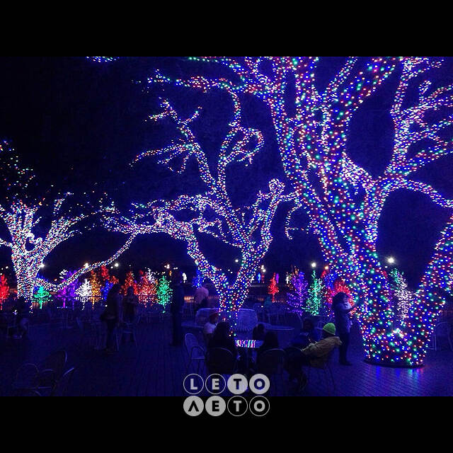 Гирлянды на дерево Клип Лайт Quality Light 100 м, 1000 разноцветных LED ламп, черный ПВХ, IP44 BEAUTY LED