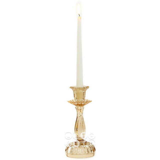 Стеклянный подсвечник Lardi 25 см Goodwill