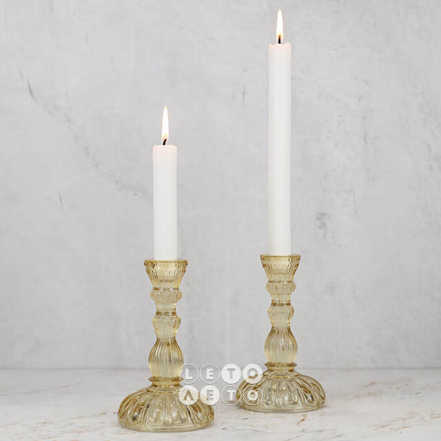 Стеклянный подсвечник Issole 14 см Goodwill