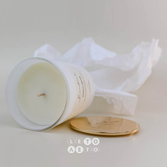 Ароматическая свеча Вишня и Кола - Breathense 9 см, 200 мл, 50 часов горения Breathense
