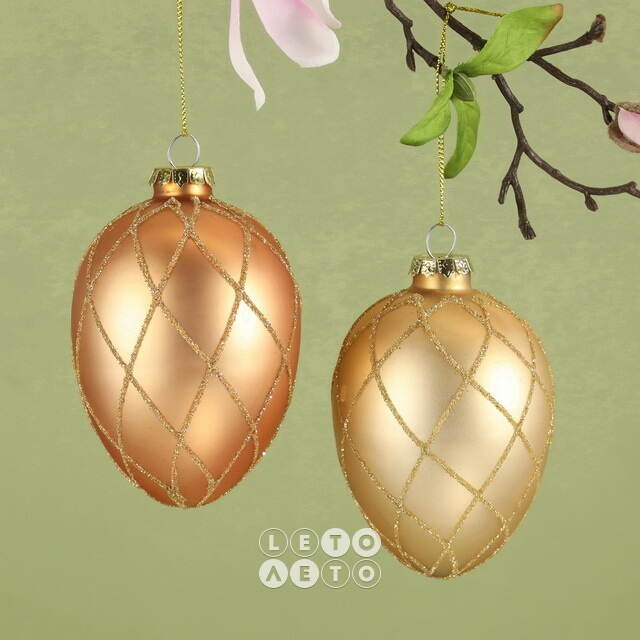 Подвесное украшение Scottish Spring 10 см, 2 шт, стекло Goodwill