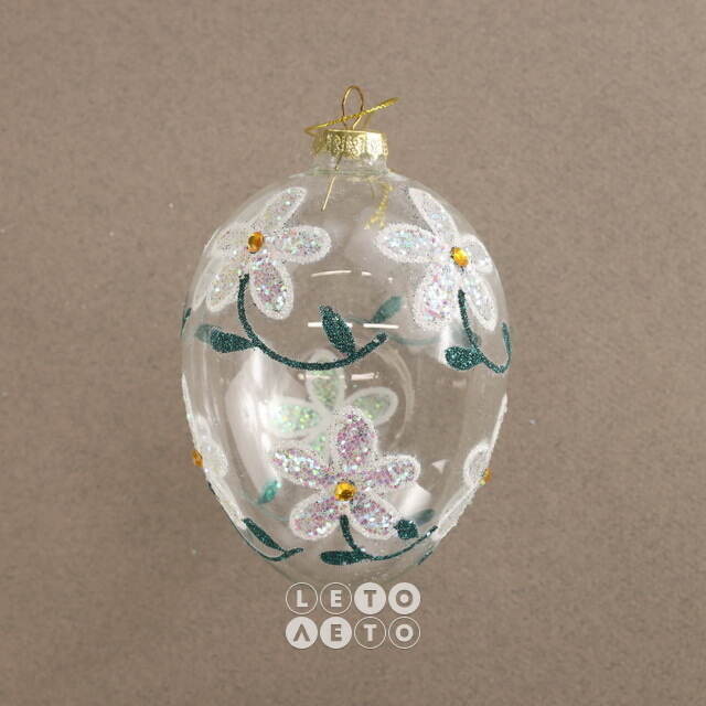 Подвесное украшение Spring Flower 12 см, стекло Goodwill