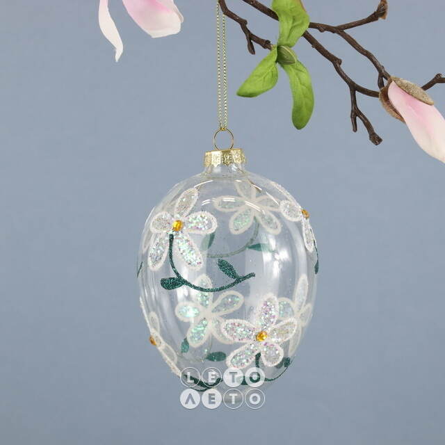 Подвесное украшение Spring Flower 12 см, стекло Goodwill