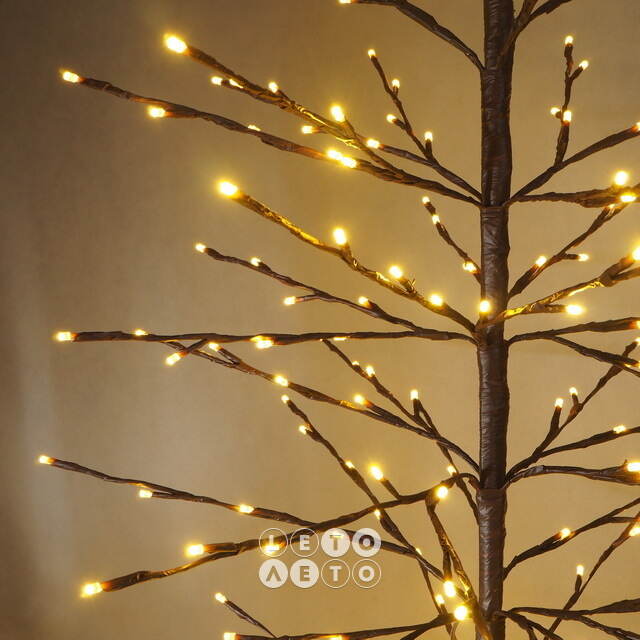 Светодиодное дерево Гранвиль 100 см, 160 теплых белых LED ламп, IP44 Peha