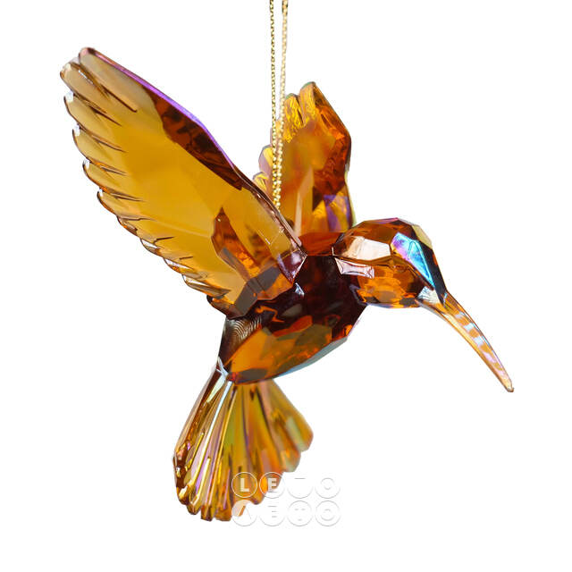 Елочная игрушка Колибри Crystal Bronze 10 см, подвеска Kurts Adler