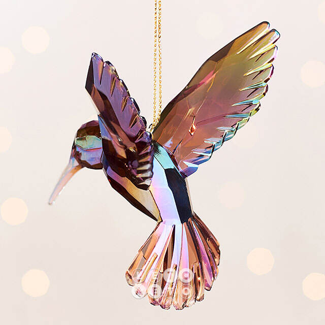 Елочная игрушка Колибри Crystal Bronze 10 см, подвеска Kurts Adler
