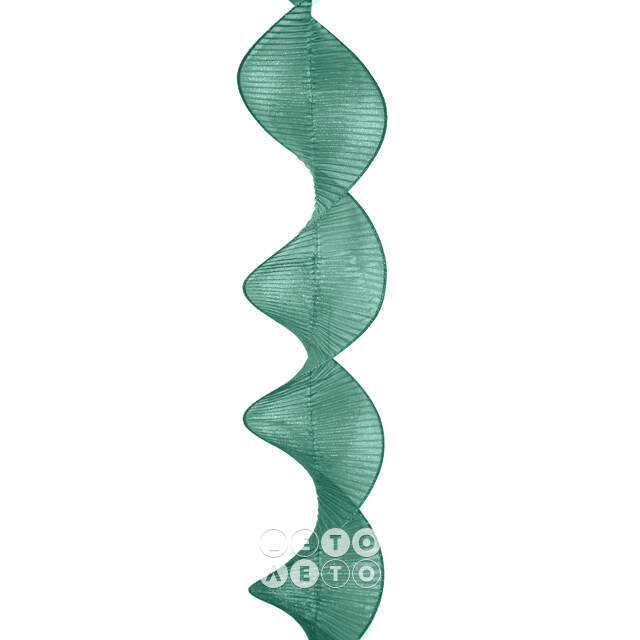 Декоративная лента Spirale 180*13 см тиффани Due Esse Christmas