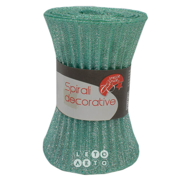 Декоративная лента Spirale 180*13 см тиффани Due Esse Christmas