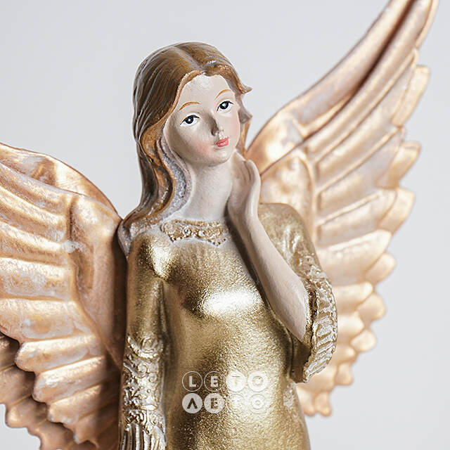 Декоративная фигурка Ангел Ноелия - Santo Natale 18 см Due Esse Christmas