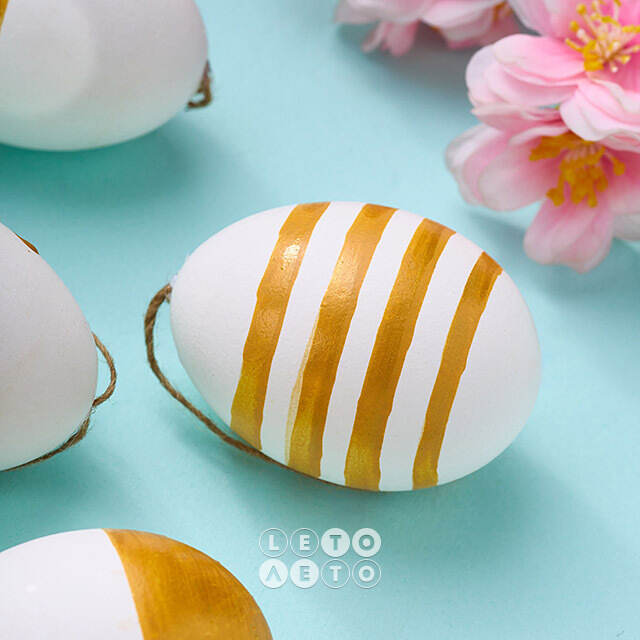 Пасхальные украшения Яйца - Easter Souvenir 6 см, 6 шт Due Esse Christmas