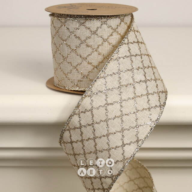 Декоративная лента Ivory: Diamonds 270*6 см Koopman