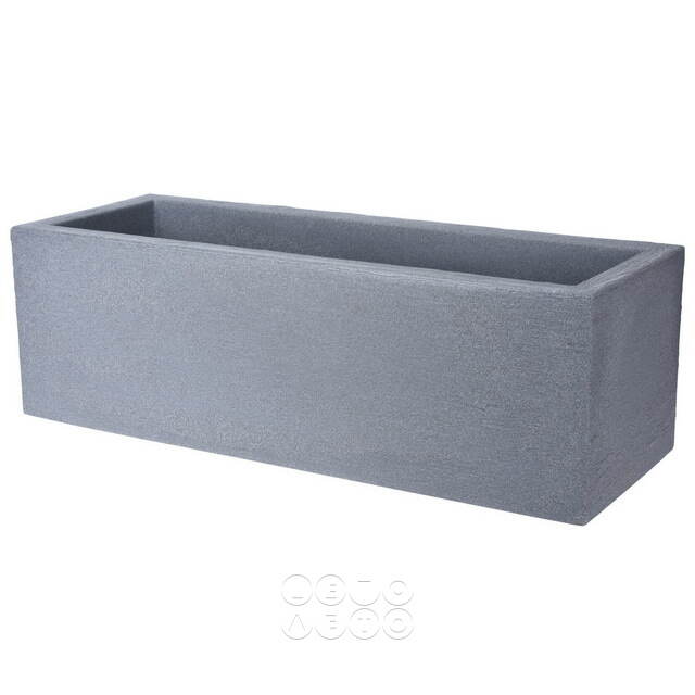 Декоративное кашпо Barkadero 80*30 см светло-серое Koopman