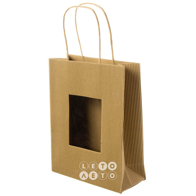 Крафтовый пакет Simple 23*18 см классический Due Esse Christmas