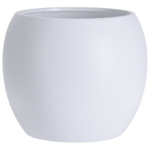 Керамическое кашпо San Remo 20*16 см белое Koopman фото 3