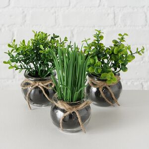 Искусственный цветок в горшке Succulent Kirkcaldy 15 см Boltze фото 2