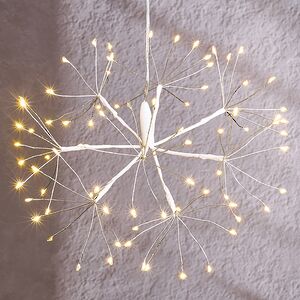 Светодиодное украшение Одуванчик Регардо 20 см, 80 теплых белых LED ламп с мерцанием, IP44
