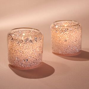 Подсвечник стакан Bebe Diamond 6 см, стекло EDG фото 3
