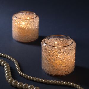 Подсвечник стакан Bebe Diamond 6 см, стекло EDG фото 5