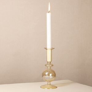Стеклянный подсвечник AmbraLight 19 см EDG фото 3