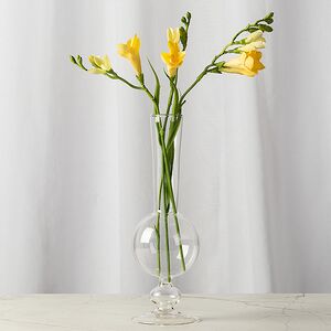 Стеклянная ваза Lungo 24 см