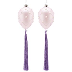 Набор пасхальных украшений Lavendo Eggs 11 см, 4 шт, подвеска EDG фото 4