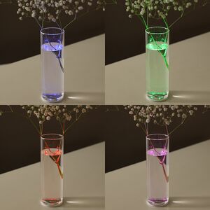 Подсветка для вазы Colorful Time 5 см, на батарейках