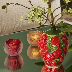 Стеклянный подсвечник Felicita Bordo 11 см EDG фото 5