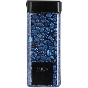 Декоративные камушки Marbles Mumirro 550 мл синие