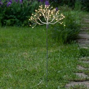 Светодиодное украшение Одуванчик Бронда 50 см, 80 теплых белых LED ламп, IP44 Edelman фото 2