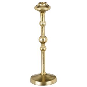 Декоративный подсвечник для одной свечи Campo Gold 30 см