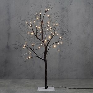 Светодиодное дерево Ольсен 110 см, 54 теплых белых LED ламп, таймер, IP44
