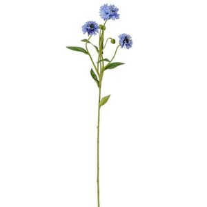 Искусственный букет Corn Flower 62 см голубой Edelman фото 7