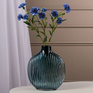 Искусственный букет Corn Flower 62 см голубой