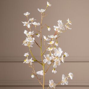 Искусственная ветка Cherry Balcarce 75 см белая Edelman фото 2