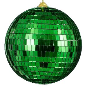 Зеркальный Диско-шар Green 15 см Winter Deco фото 13