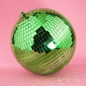 Зеркальный Диско-шар Green 25 см