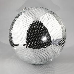 Зеркальный Диско-шар Silver 50 см