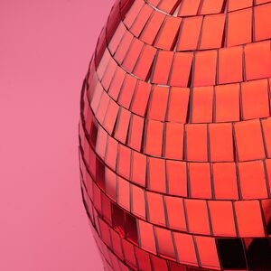 Зеркальный Диско-шар Red 50 см Edelman фото 2