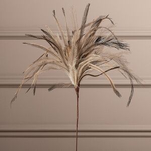 Декоративная ветка Dandelion 55 см коричневая Edelman фото 2