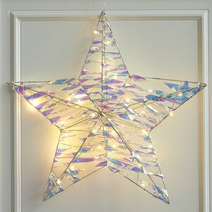 Светодиодная звезда Candice - Rainbow 40 см, 30 LED ламп