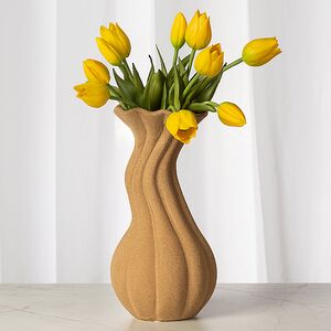 Керамическая ваза Douceur Caramel 27 см