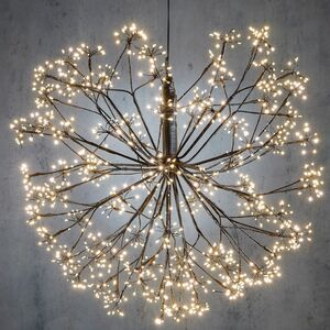 Светодиодное украшение Одуванчик Luminoso Bosque 60 см, 1200 теплых белых LED ламп, таймер, IP44 Edelman фото 1