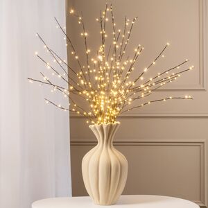 Набор светящихся веток Luminoso Bosque 90 см, 200 теплых белых LED ламп, 5 шт, таймер, IP44