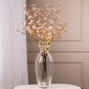 Набор светящихся веток Arbre a Fleurs 100 см розовые, 45 теплых белых LED ламп, 3 шт, IP44