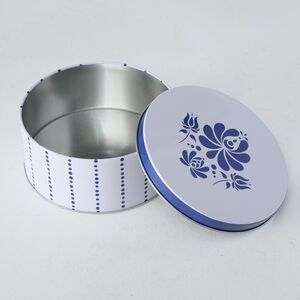 Набор металлических банок для хранения Royal Delft 14-20 см, 3 шт Boltze фото 4