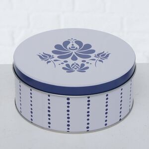 Набор металлических банок для хранения Royal Delft 14-20 см, 3 шт Boltze фото 6